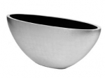 Venice Silverleaf Oval Planter